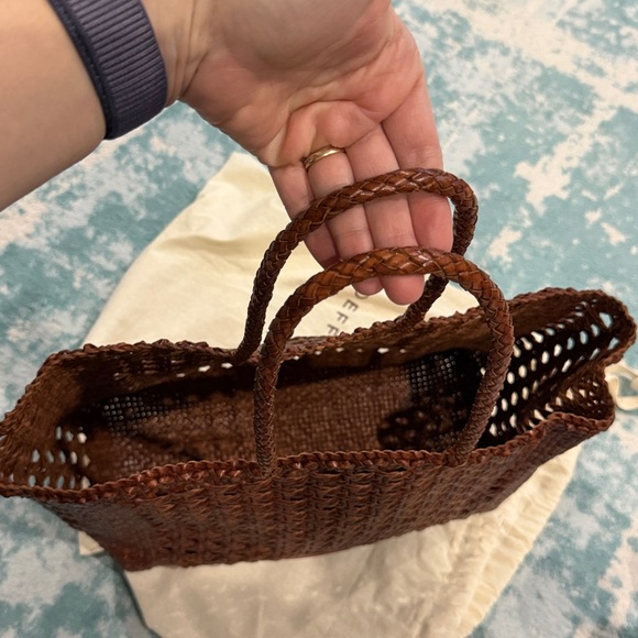 Loeffler Randall Klara Woven Leather Tote Bag - Picture 11 of 11